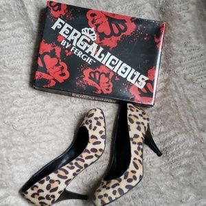 Fergalicious Utopia Leopard Heels